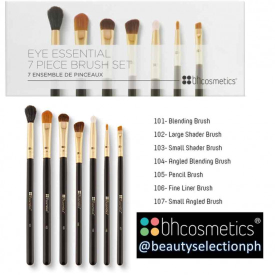 BH Cosmetics | eyes Essential - 7 Piece Brush Set